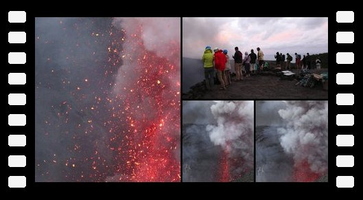 Le volcan Yasur aux îles Vanuatu